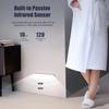 60 LED PIR Motion Sensor LED Under Cabinet Lamp Dimmable Rechargeable Night Light for Kitchen Bedroom Lighting Wall Lamp