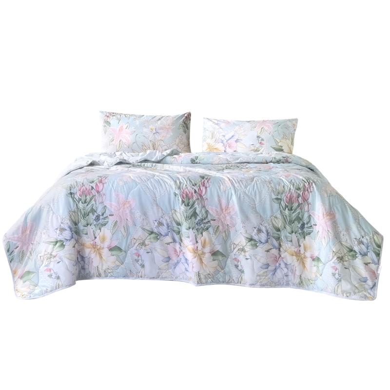 FUANNA Washable Seven-Hole Antibacterial Summer Quilt