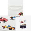 Boys Summer Cotton Casual Shorts And Tshirt Set For Kids Ages 3 To 8