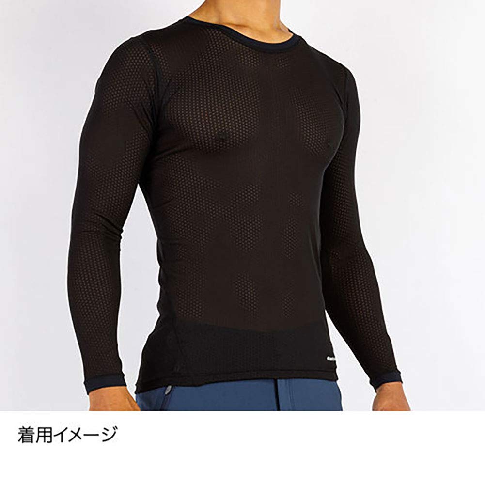Finetrack Dry Layer Basic Long Sleeve FUM0421 Men's (Black, Medium)