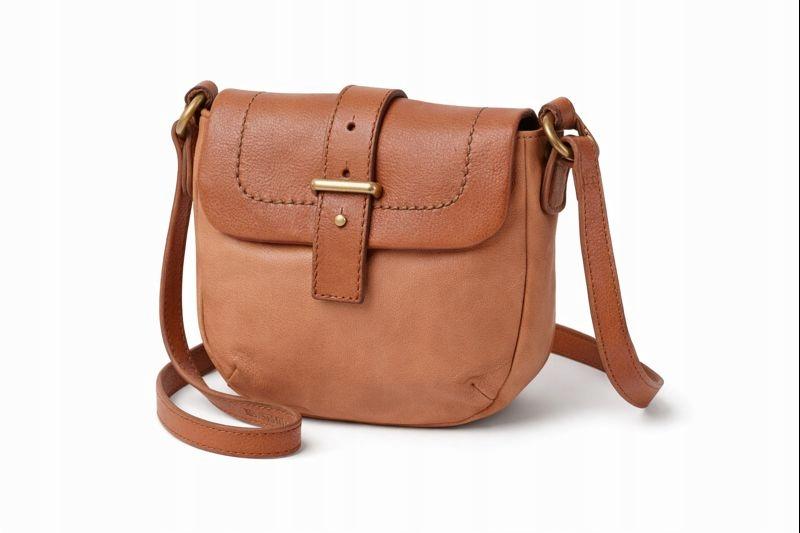 Fossil Women's Leather Mason MINI BAGS Camel MOd25