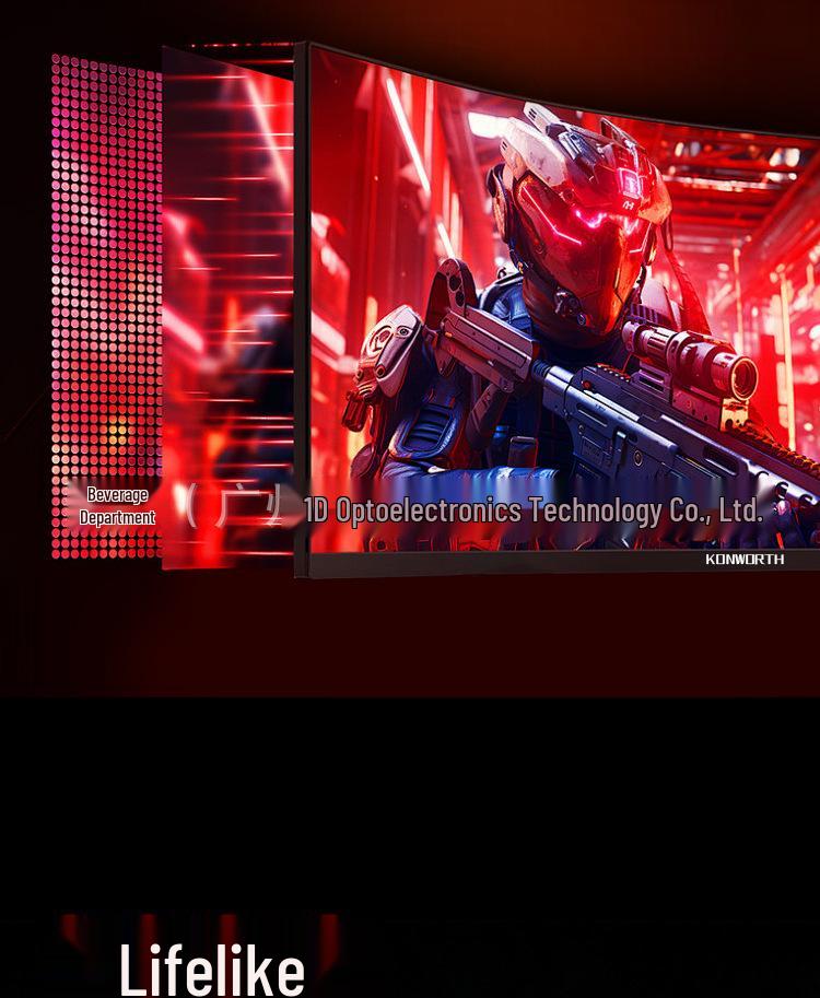 High-Definition Esports Gaming Monitor: 34-inch 4K 180Hz, 32-inch 2K 240Hz, 27-inch