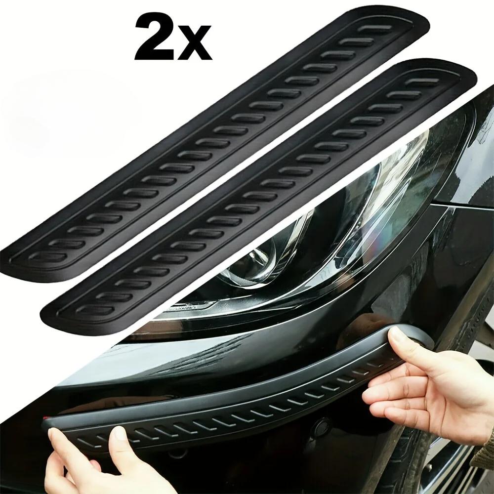 Universal Rubber Auto Bumper Protector Bar Styling Car Door Anti Scratch Protector Strip Rearview Mirror Anti-collision Stickers