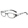 Women'S Color Printed Elderly Glasses Elegant And Comfortable Hd Anti-Blue Light Reading Glasses Fashion Goggles Diopter To +4.0