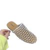 Internet celebrity fishing net sandals women's shoes seaside bag head cool slippers spring and summer fashion ins flat Roman shoes slippers
