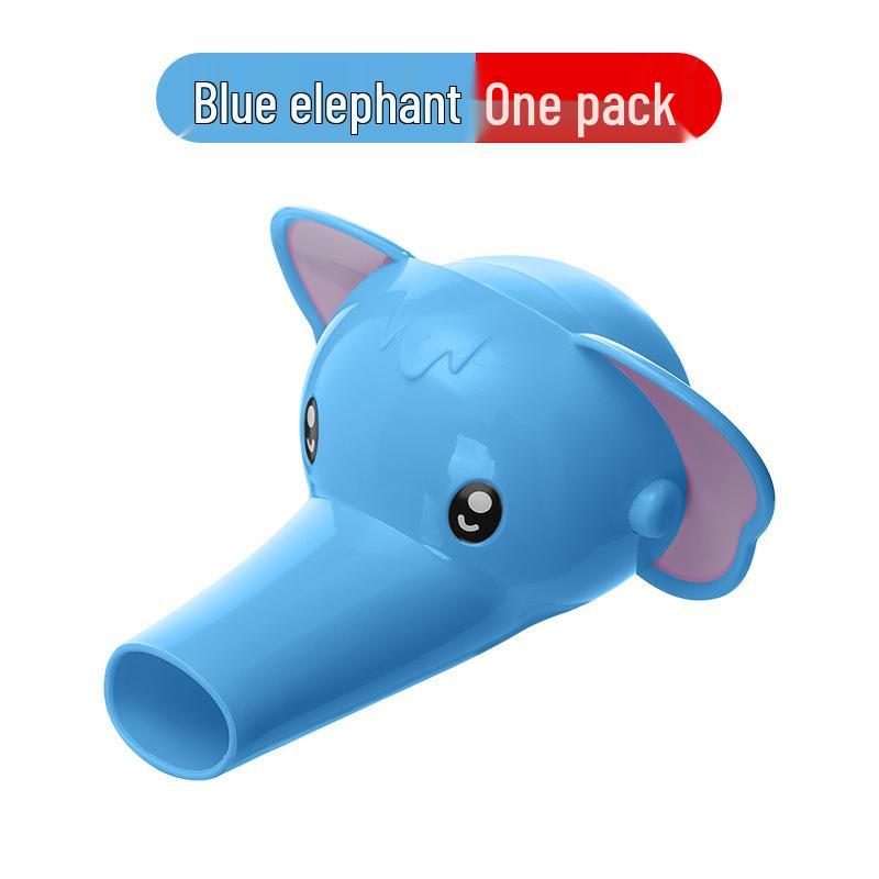 Cute Duck Silicone Faucet Extender: Splash-Proof Water Guide for Kids' Washbasin