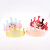 25Pcs Creative Happy Birthday Hat Crown Cap Diy Handmade Party Decor Po Prop For Adult Kids Cake Ornament