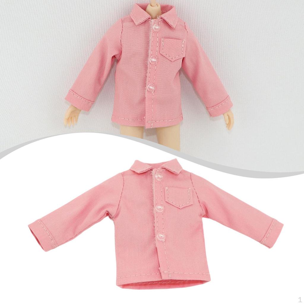 1/ Figure Clothes ,Miniature Shirt, Photo Prop Doll Costume Accessories for 6" Male Figures Body
