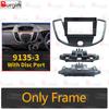 Car Radio Fascias Frame For Ford Transit Van 2014-2018 9 inch 2DIN Vihicle Stereo Panel 16PIN Harness Wire Power Cord Canbus