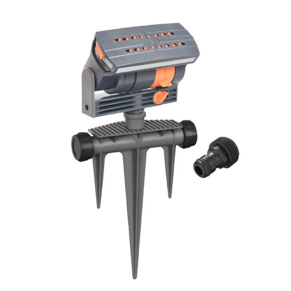 

Outdoor Garden Oscillating Sprinkler Water Sprayer Automatic Garden Sprinkler 16 Nozzles Adjustable Flow Lawn Swing Sprinkler