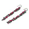 2pcs 1 : 12 Miniature Swing Vine Doll House Accessories Decorative Ornament Clay Doll House Swing   Vine for
