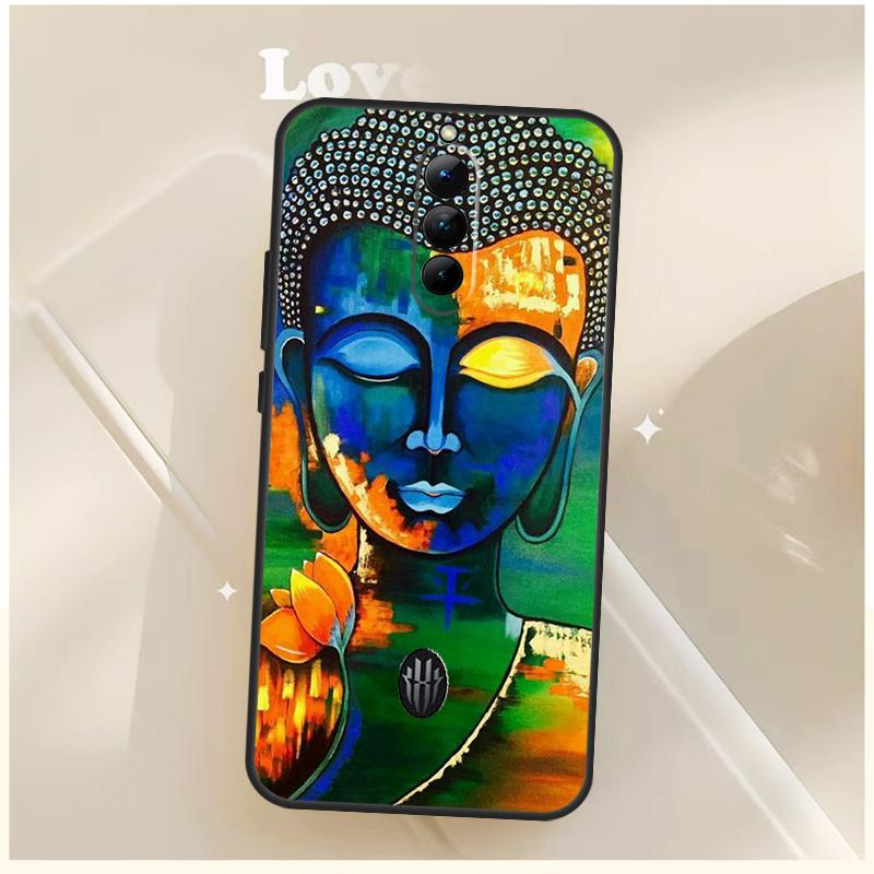 Lord Buddha Case For ZTE Nubia Red Magic 10 Air 6S 7S 6 7 For RedMagic 11 10 9 8 9S 8S 10S Pro Plus Cover