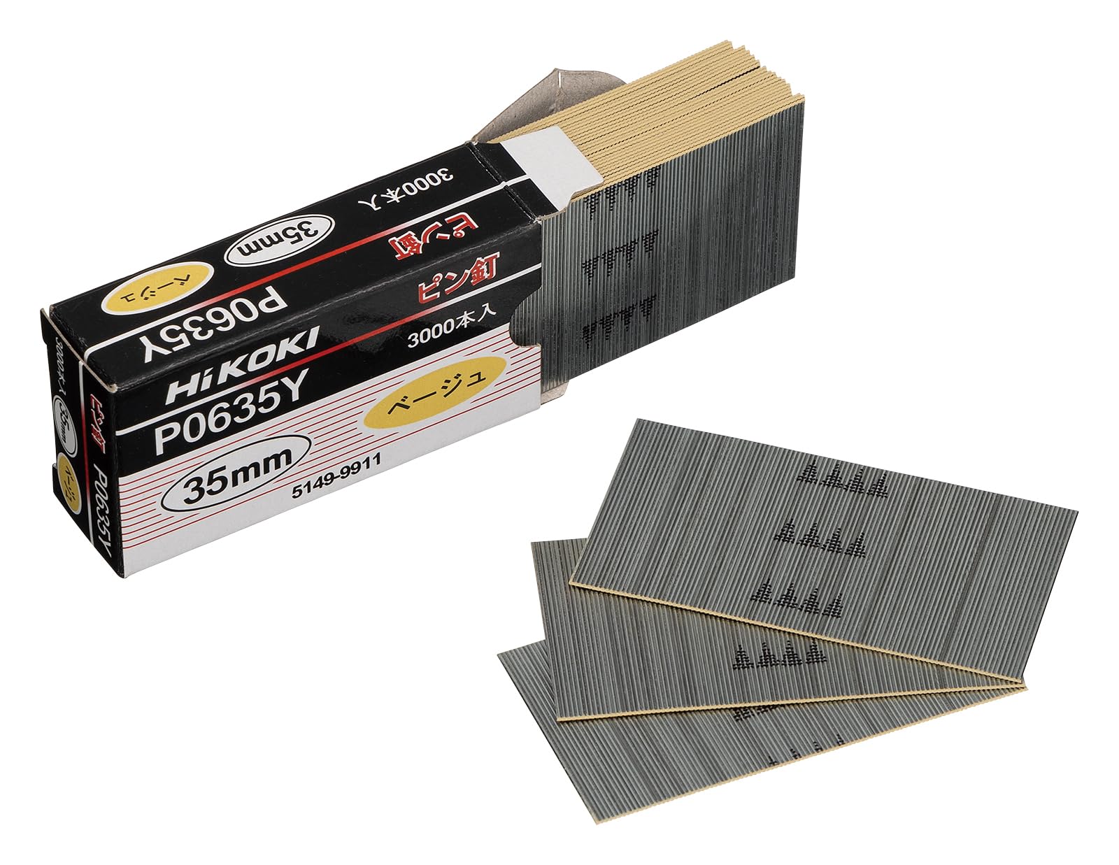 HiKOKI Pin Nails P0635Y (Hikoki) бежевый