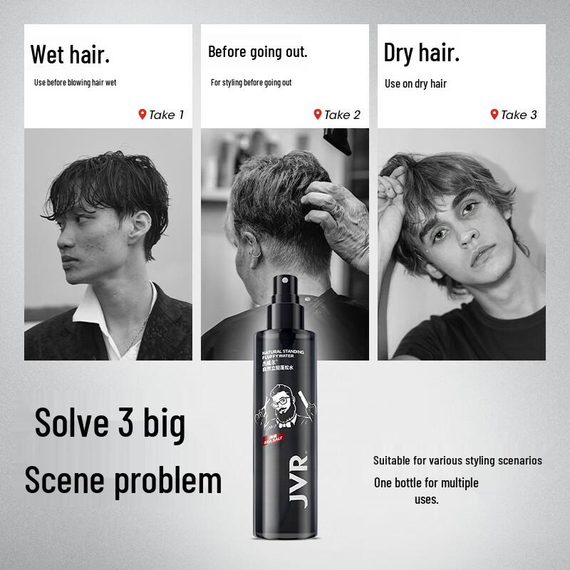 JVR Natural Volumizing & Setting Hair Spray