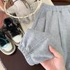 2025 Spring Boys' Korean Style Solid Color Casual Sweatpants - Versatile and Trendy Kids' Clothing