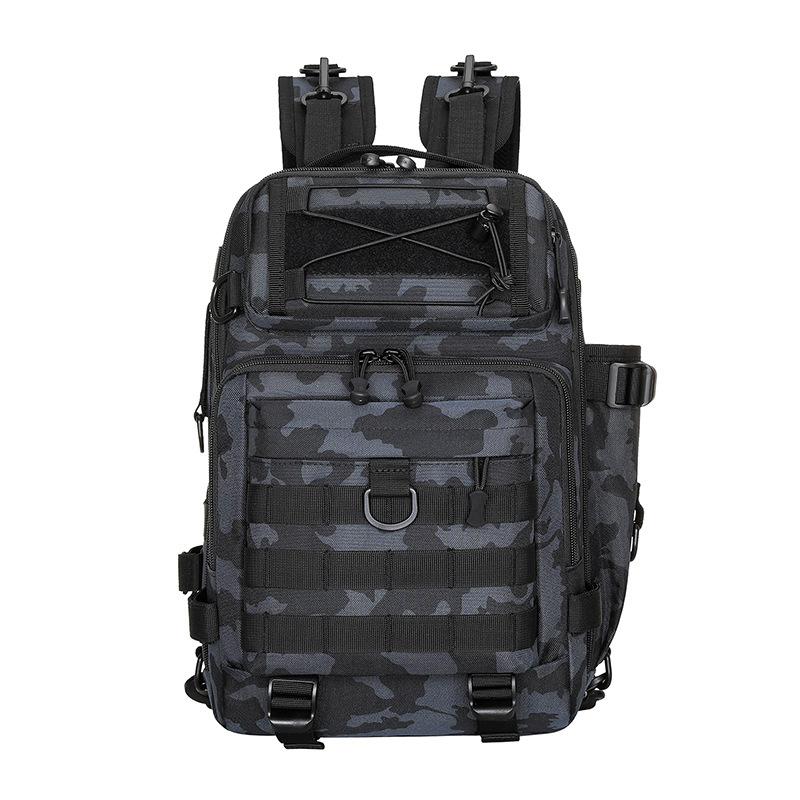 Fishing Bag Tactical Backpack Bait Lure Box Fishing Rod Reel Pouch Bags Fishing Tackle Accessory Bags Camping Shoulder Bag