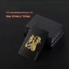 New 54 Black and Gold Plastic Playing Cards Waterproof Card Gift Collection Aluminum Foil Poker Set Practical Party Gifts
