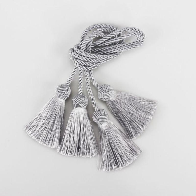 

1 пара мини-бахрома с кисточками, отделка своими руками, кисточки, подвеска, швейная комната, аксессуары, украшения, шторы серый