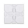 3D Wall Panels, 33-Pack 11.81 X 11.81 In PVC Modern Art Minimalist Floral Tiles, 32 Sq.Ft Coverage Accent Wall Panel