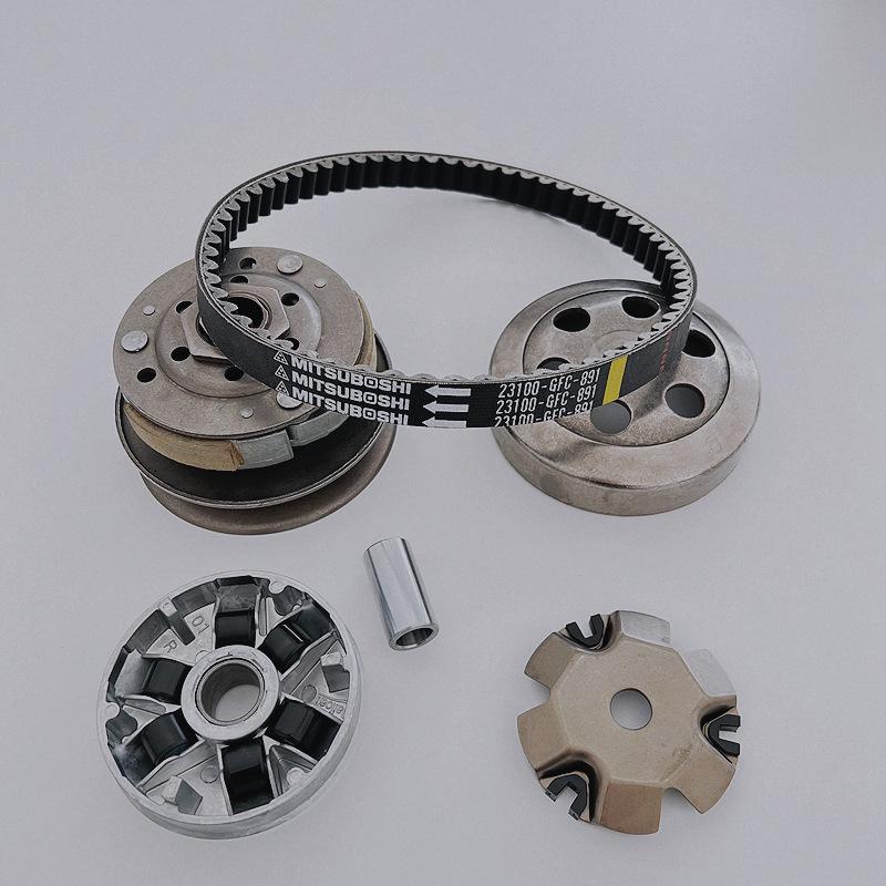 Drive Face Clutch Pulley & Transmission Belt for DIO 54-57, Z4, 61-62 Little Turtle 50