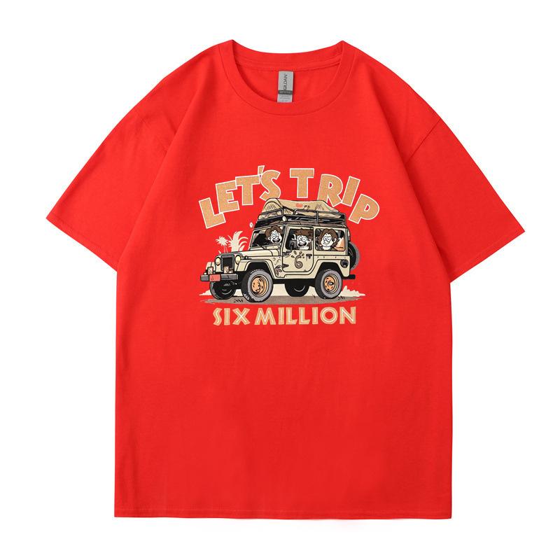 Sturniolo Triplets Let's Trip 6M Safari Hoodies Women Men Fashion Funny Casual  Y2Summer Cotton T-shirt