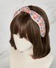 Maia Garden Jacquard Hairband - Knot Type Beige Pink