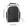 Shoe Bag Zippered Organizer With Handle Golf Shoe Carrier With Side Accessory Pockets For Travel Indoor Outdoor Backyard Driving