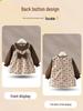 Baby Girl's Reversible Princess Coverall Dress Bib: Waterproof, Stain-Proof for Autumn/Winter