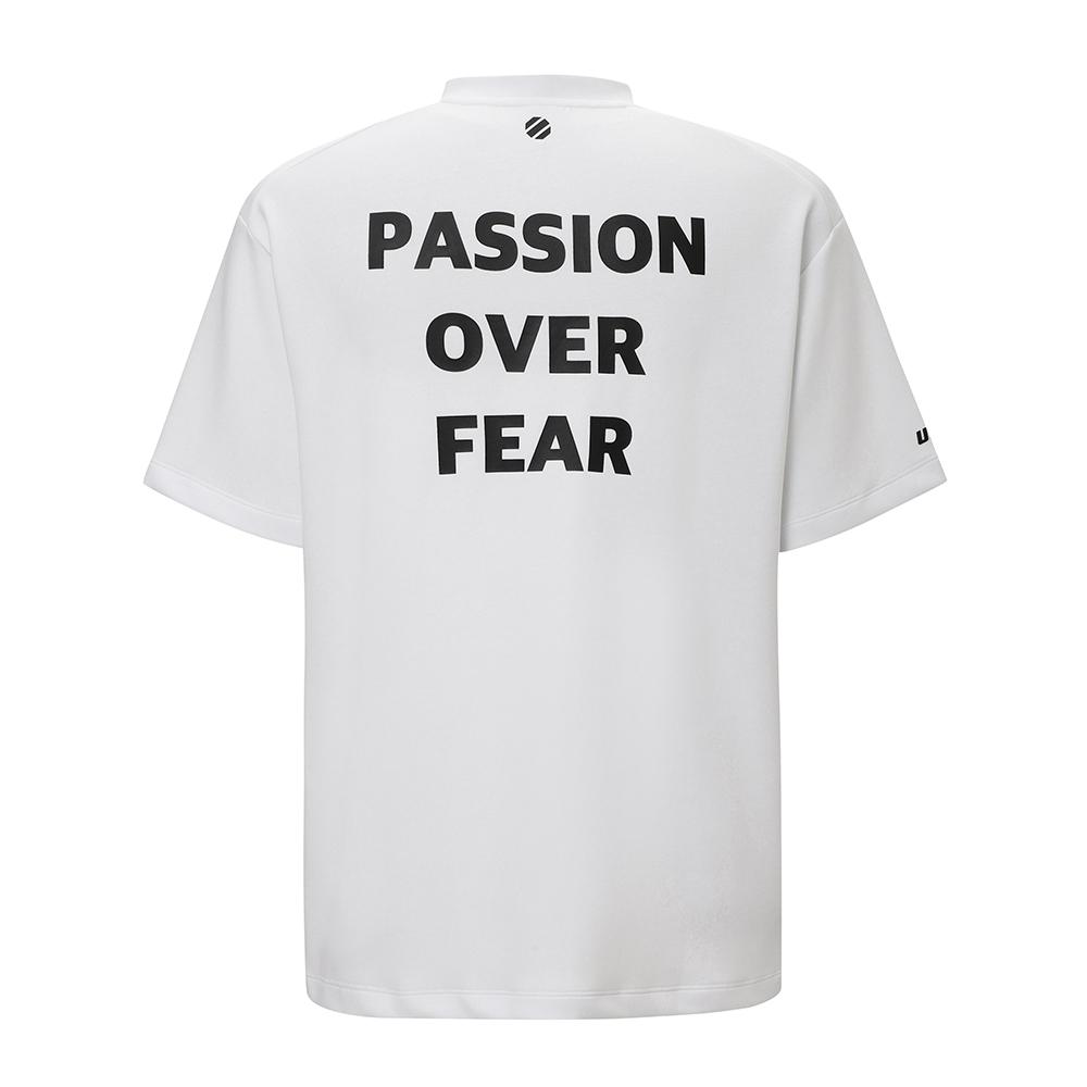 UFC SPORT Ufc Impact Relax Fit Short Sleeve T-Shirt White U4Ssw3106Wh