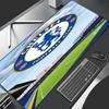 Премиум-коврик для мыши Chelsea FC с прошитыми краями, Нескользящая основа, Прочный резиновый материал, для рабочего стола и игр, Отличный подарок