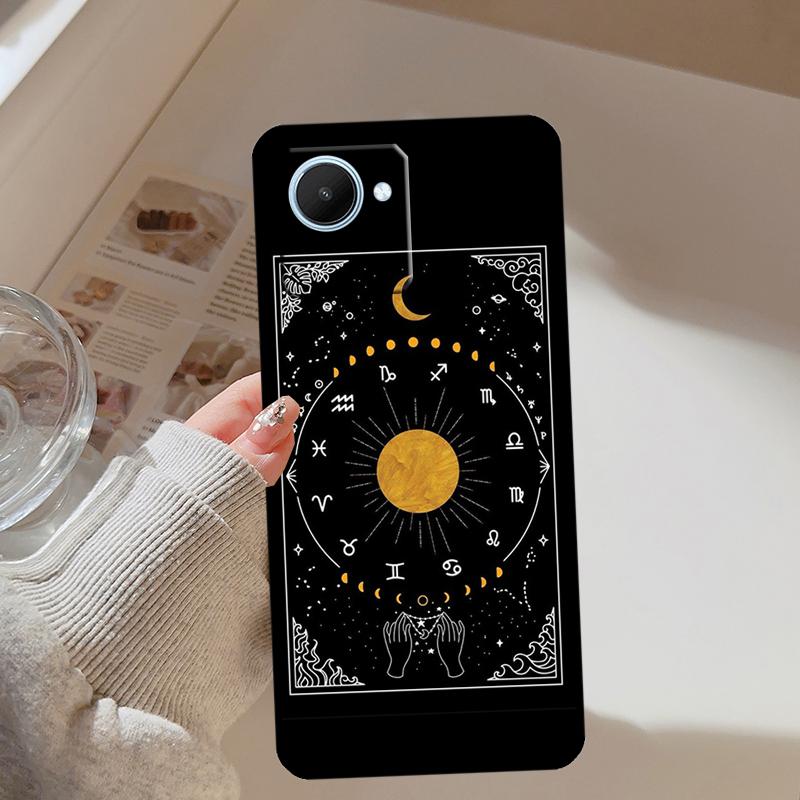 Witches Moon Tarot For Realme 14 Pro Plus 10 11 12 13 GT 6 6T 5 GT7 Pro C67 C61 C55 C53 C51 C21Y C25S C75 Case