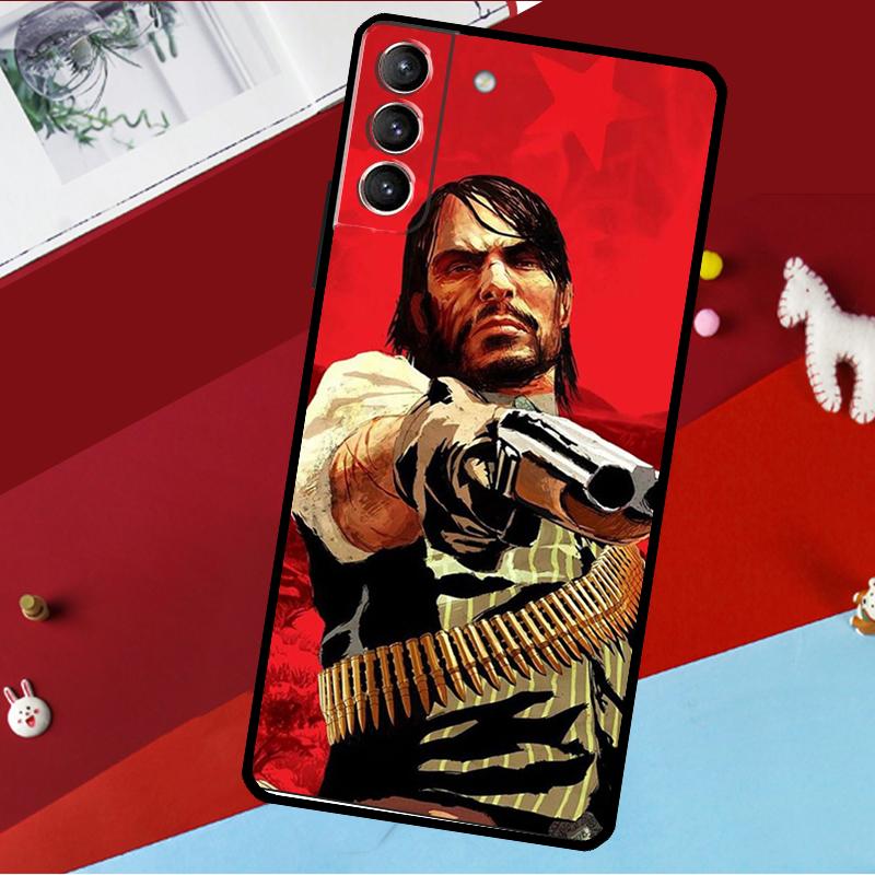 Red Dead Redemption 2 Case For Samsung Galaxy S20 FE S21 FE S22 S23 Ultra Note 20 S9 S10 Note 10 Plus Back Cover