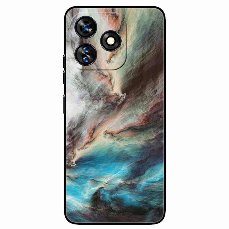 For Oukitel C51 Case 6.8'' Shockproof Silicon Animals Cool Painted Covers for Oukitel C51 C 51 Cartoon TPU Shell Protective Capa