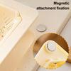 2Pcs Magnetic Suction Sink Strainer Triangular Corner Rack with Drain Hole Food Drain Basket Sponge Storage Rack