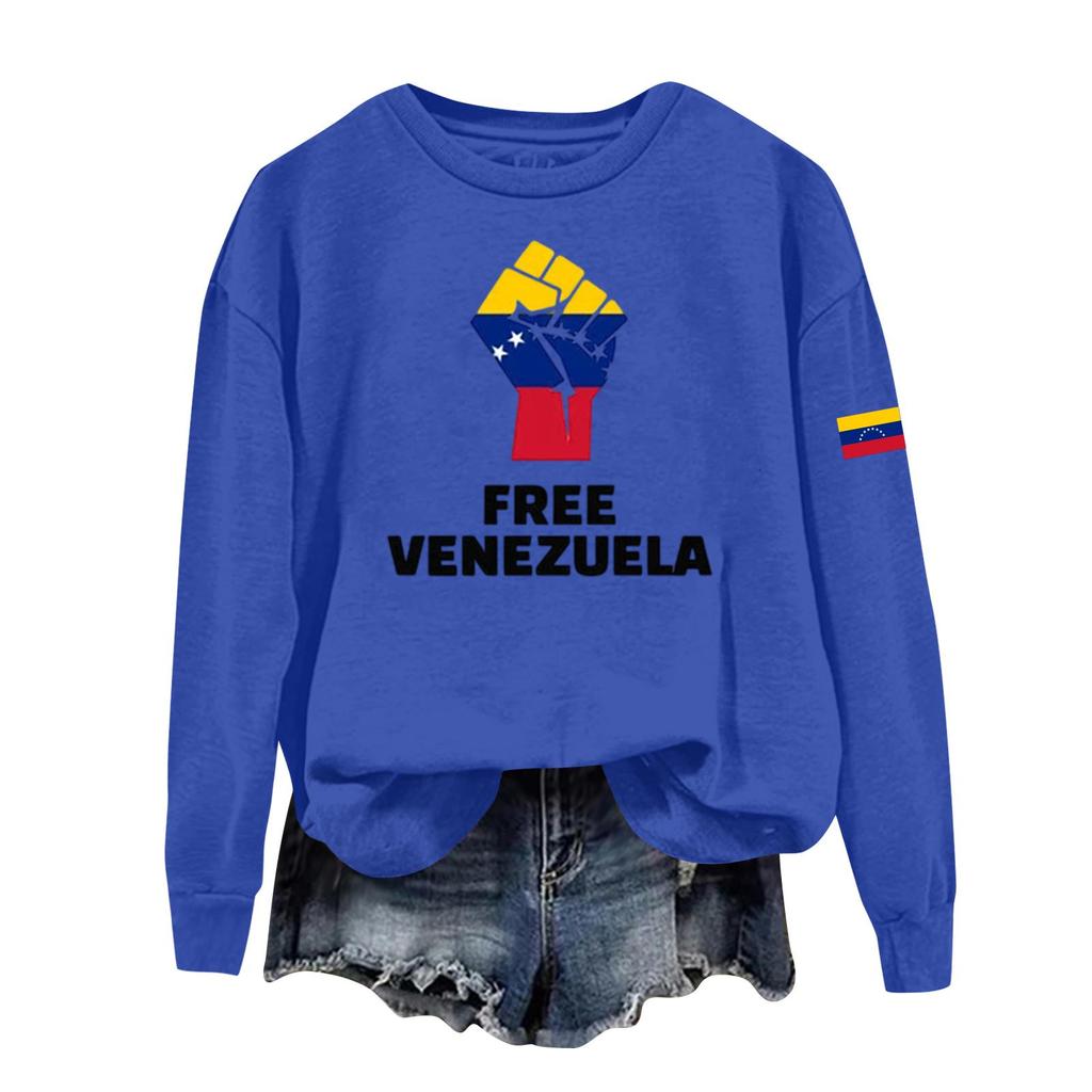 Damen bedruckter lässiger Sport-Kapuzenpullover mit langen Ärmeln und rundem Ausschnitt