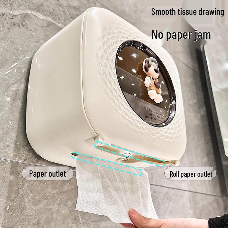 Wall-Mounted Bathroom Tissue Dispenser