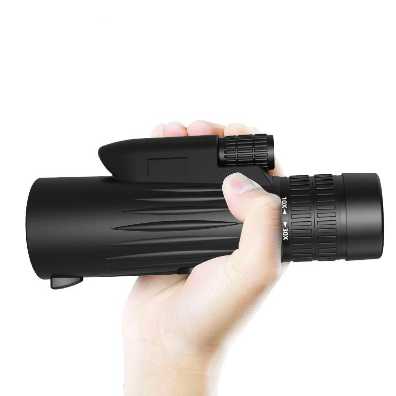 New 10-30×42 Zoom Monocular Outdoor Camping Viewing HD Portable Telescope