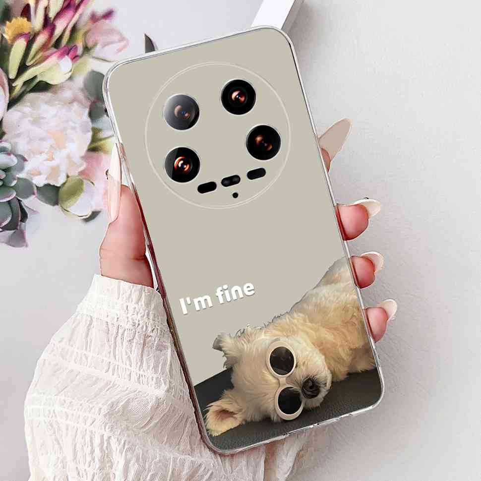 Case For Xiaomi 14 Ultra Butterfly Silicone Soft Phone Cover For Xiaomi Mi 14 Mi14 Ultra Shockproof Back Fundas Xiaomi 14Ultra