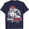 Mamasaurus T Rex Dinosaur Funny Mama Saurus Mother's Family T-Shirt