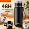 2025 New Model Insulated Tea Infuser and Water Bottle - Large Capacity, 316 Stainless Steel