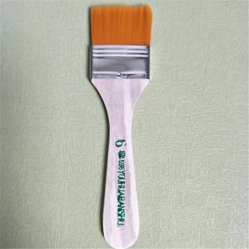 Nylon Hair Oil & Acrylic Paintbrush Set for Art Supplies