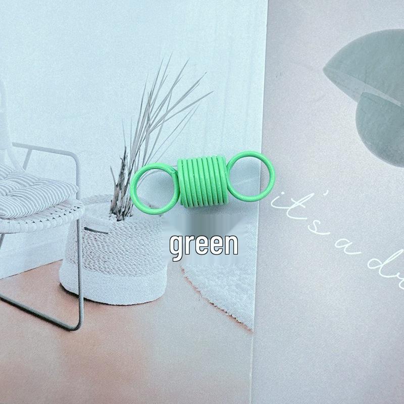 Разноцветная эмалированная спиральная пружина-застежка, соединитель в форме восьмерки с двойным кольцом для DIY аксессуаров для бижутерии