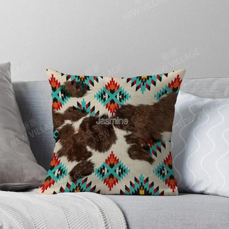Fall Home Decor Autumn Living Room Throw Pillow Cover Sofa Boho Cushion Cover Morocco