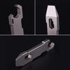 Hamans EDC Titanium EDC Pry Bar Keychain Bottle Opener Portable Multi-Tool Multi-Tool