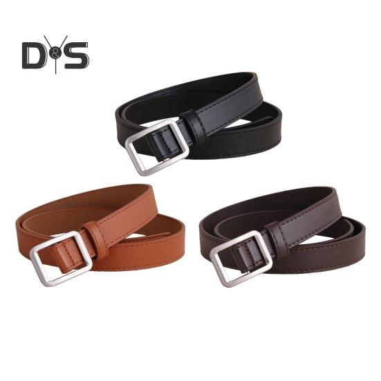 Dambälte för Jeans Klänningar Byxor Casual Konstläder Midjebälte Damer Jeans Tunt Bälte Accessoar för Vardagsbruk