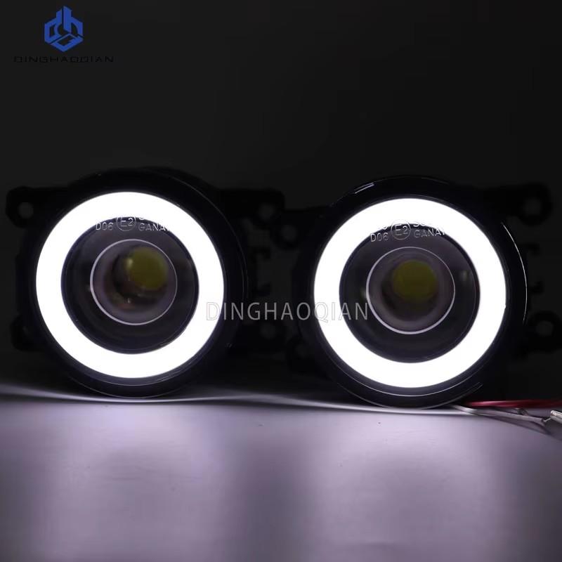 2 Pieces Car Fog Light LED Angel Eye DRL Daytime Running Lamp H11 12V High Bright For Suzuki Grand Vitara 2/II JT 2005-2015