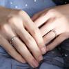Adjustable Wedding Copper Moon Woman Sun Fashion Jewelry Finger Ring Couple Ring Open Ring