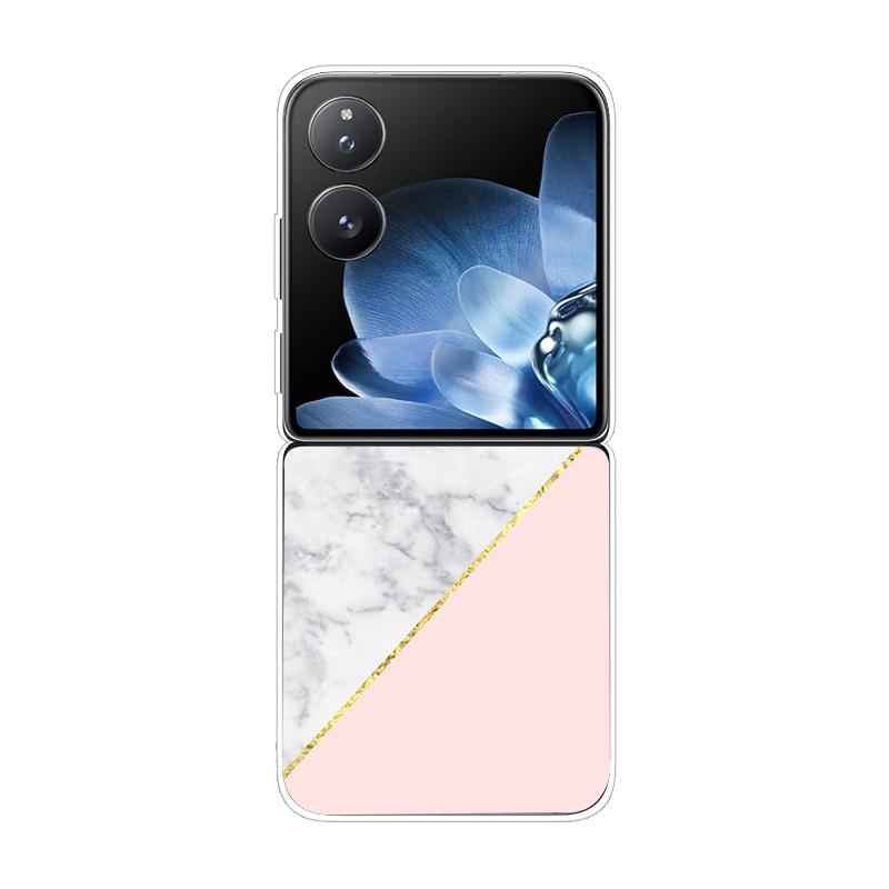 Hard PC Cover For Xiaomi Mix Flip ShockProof Phone Case For Mi Mix Flip 5G Ultra-Thin Back Clear MixFlip Shell Cover Coque Funda