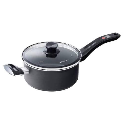 

Vita Craft TempPan II Multi-Fry Pot, 20cm, with Glass Lid, Deep Black