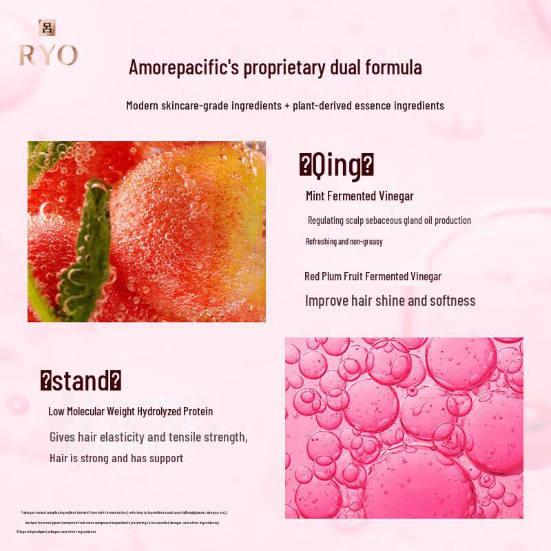 Ryo Plant Extract Light & Fluffy Hair Care Set